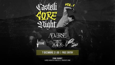 Castelli Core Night Vol.1 - Evento underground curato da Castelli Core