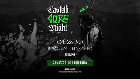 Castelli Core Night Vol.3 - Evento underground curato da Castelli Core