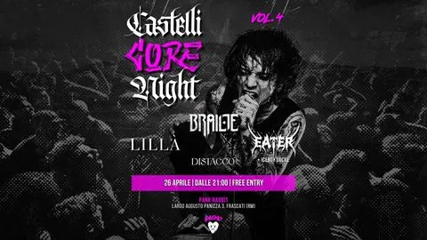 Castelli Core Night Vol.4 - Evento underground curato da Castelli Core