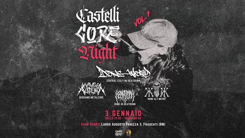 Castelli Core Night Vol.7 - Evento underground curato da Castelli Core