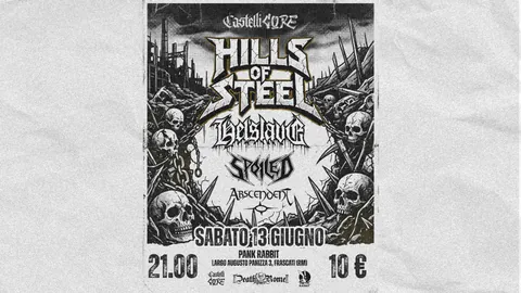 ⚡️Hills of Steel ⚡️ - Evento underground curato da Castelli Core